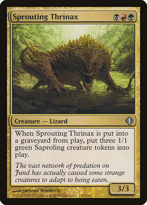 Sprouting Thrinax from Shards of Alara
