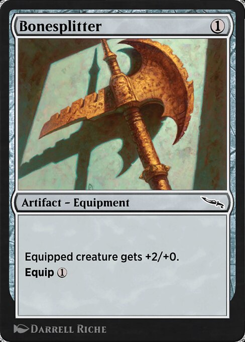 Bonesplitter highlighted card art