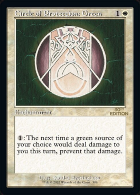 Circle of Protection: Green from 30th Anniversary Edition