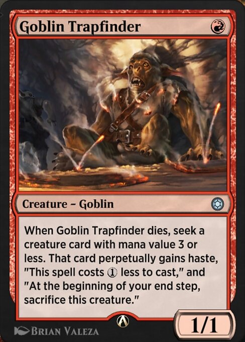 Goblin Trapfinder highlighted card art