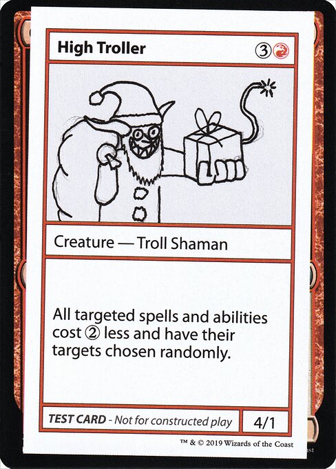High Troller highlighted card art