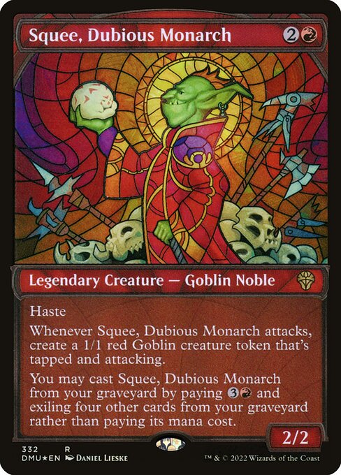 Squee, Dubious Monarch from Dominaria United