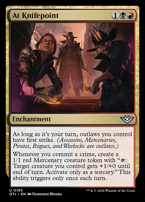 At Knifepoint highlighted card art