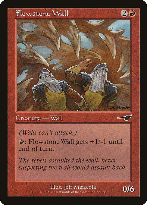Flowstone Wall highlighted card art