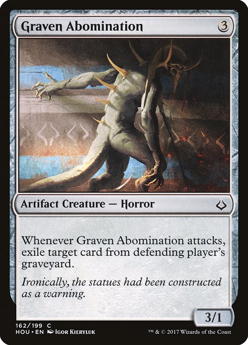 Graven Abomination highlighted card art