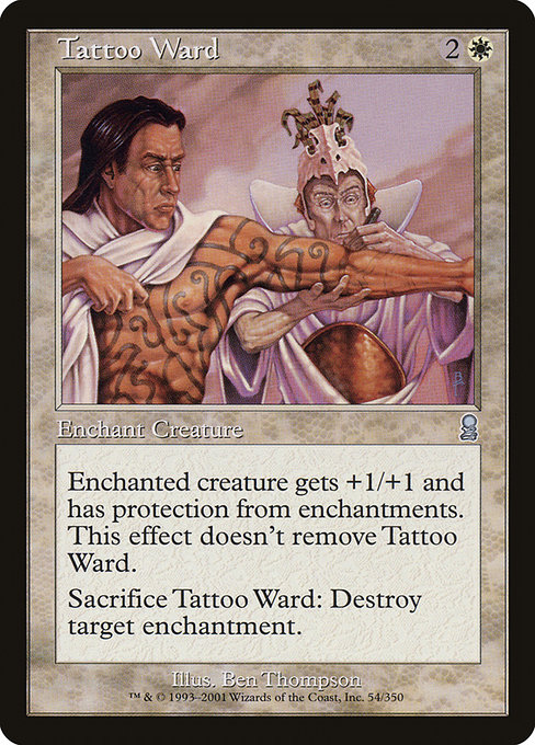 Tattoo Ward highlighted card art