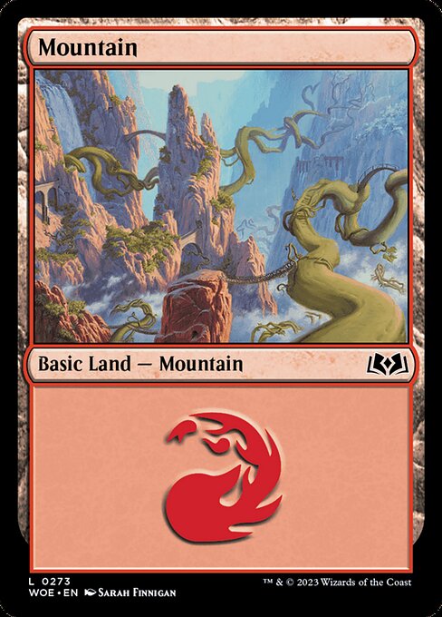 Mountain from Wilds of Eldraine