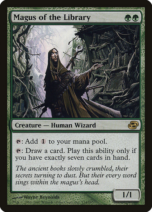 Magus of the Library highlighted card art