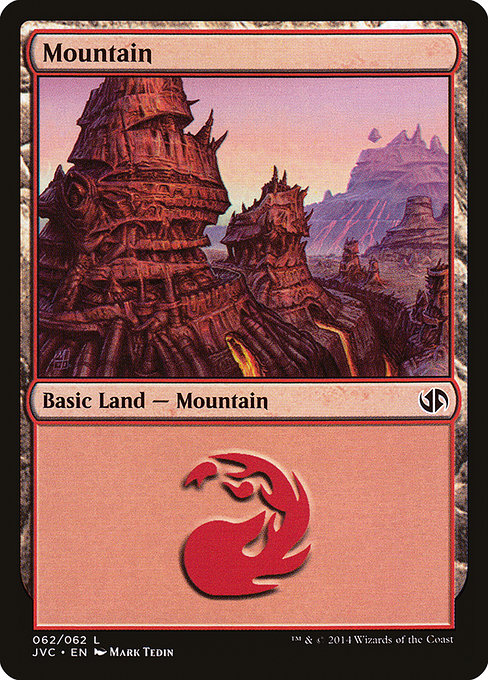 Mountain from Duel Decks Anthology: Jace vs. Chandra