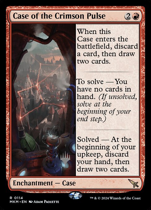 Case of the Crimson Pulse highlighted card art