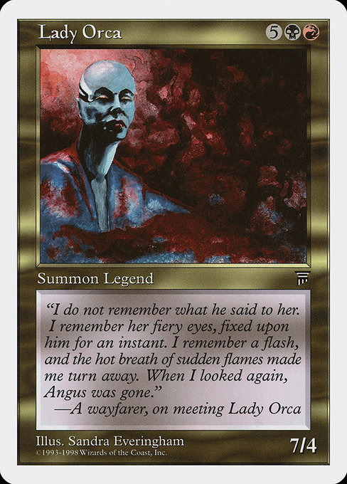 Lady Orca from Anthologies