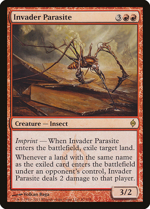 Invader Parasite highlighted card art