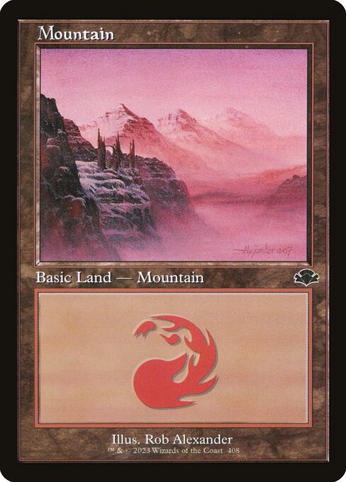 Mountain from Dominaria Remastered