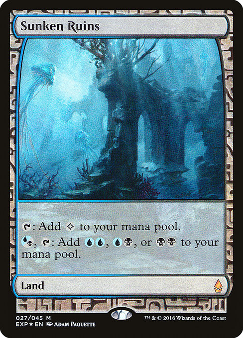 Sunken Ruins from Zendikar Expeditions