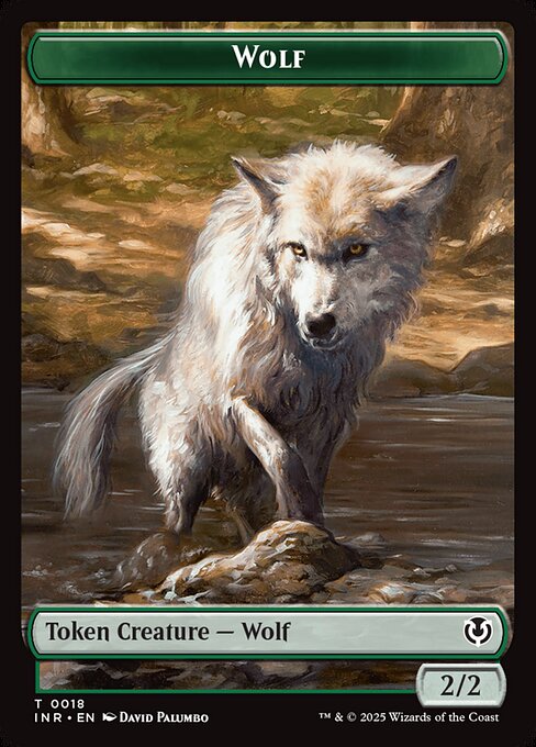 Wolf highlighted card art