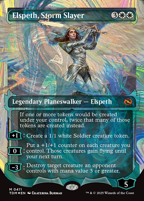 Elspeth, Storm Slayer from Tarkir: Dragonstorm