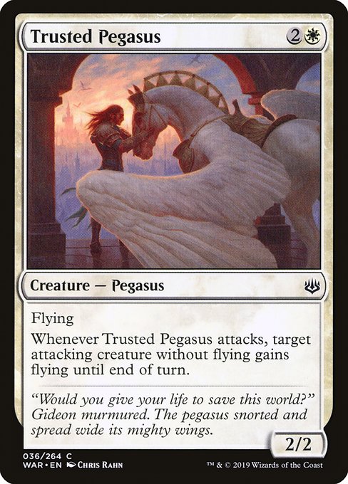 Trusted Pegasus from War of the Spark