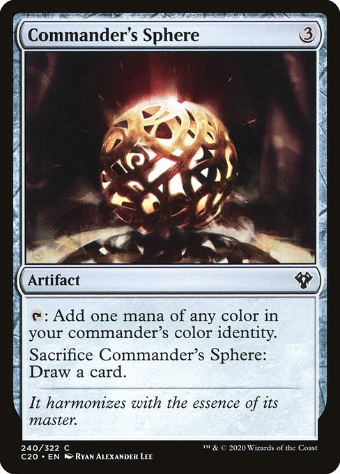 Commander's Sphere from Commander 2020
