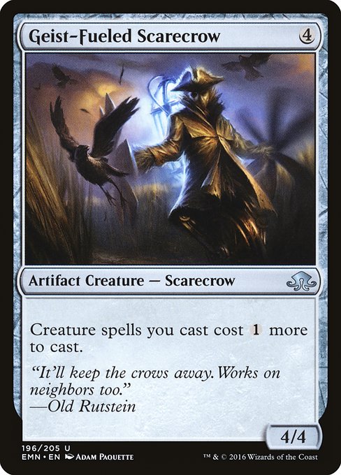Geist-Fueled Scarecrow highlighted card art