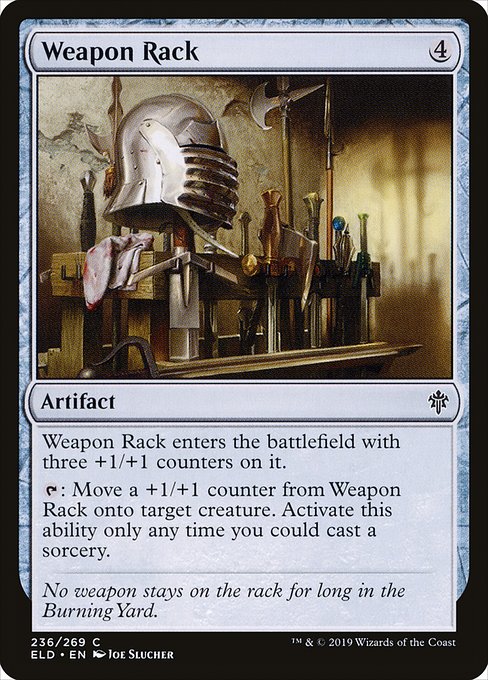 Weapon Rack from Throne of Eldraine