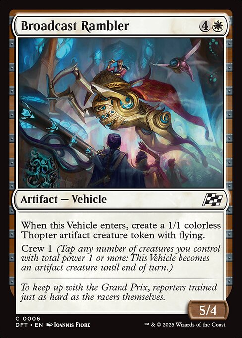 Broadcast Rambler highlighted card art