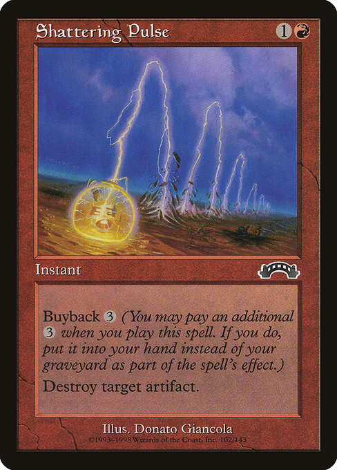 Shattering Pulse from Exodus