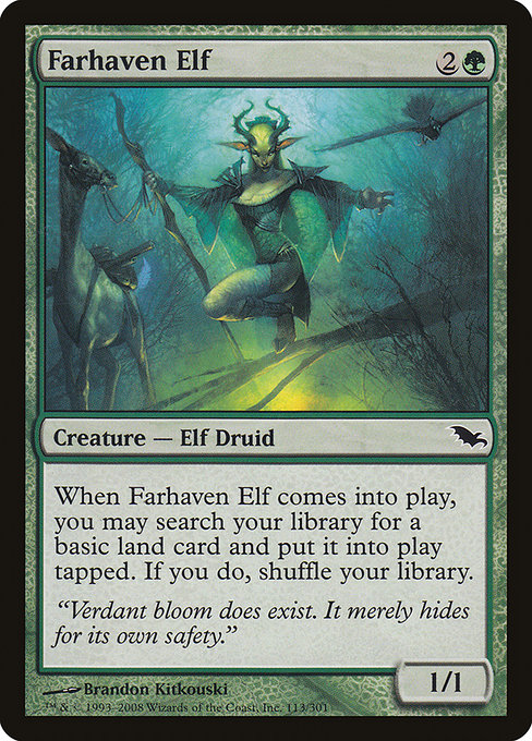 Farhaven Elf from Shadowmoor