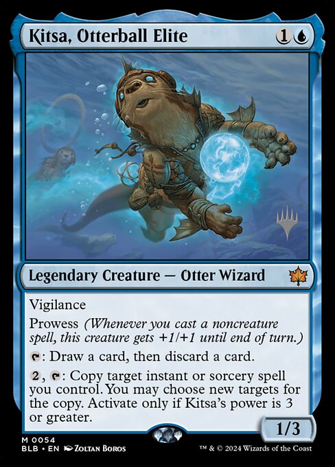 Kitsa, Otterball Elite from Bloomburrow Promos