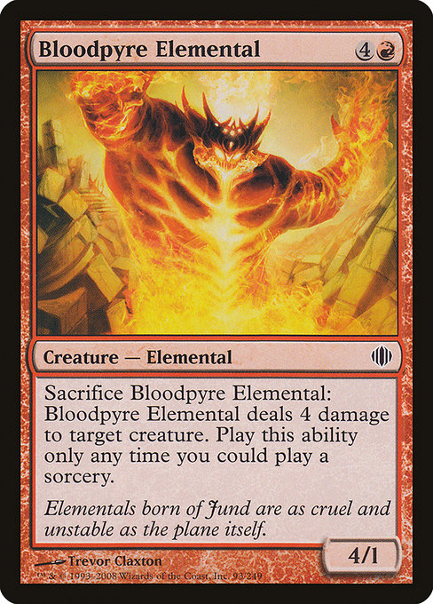 Bloodpyre Elemental highlighted card art