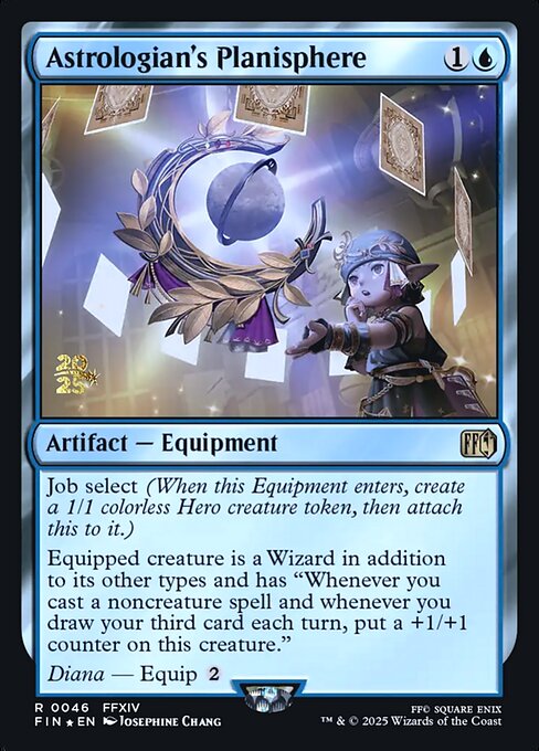 Astrologian's Planisphere highlighted card art