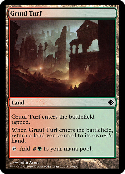 Gruul Turf from Magic Online Theme Decks