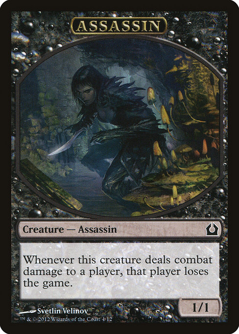 Assassin from Return to Ravnica Tokens