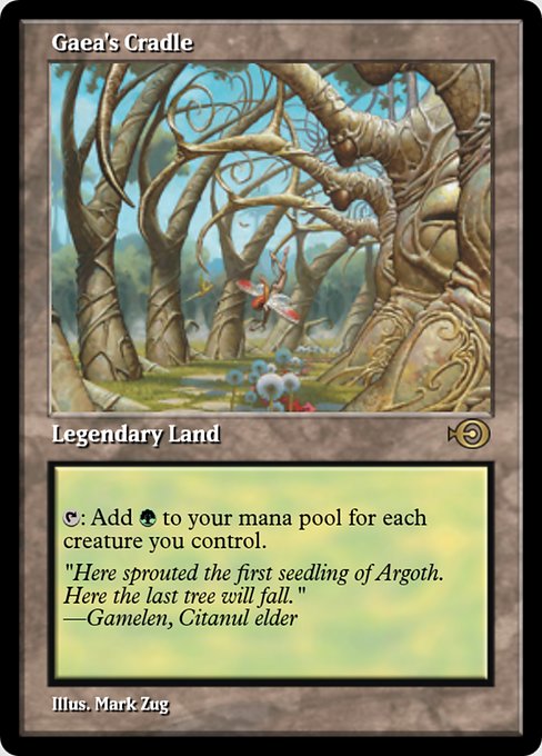 Gaea's Cradle from Magic Online Promos