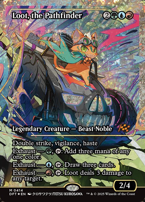 Loot, the Pathfinder from Aetherdrift