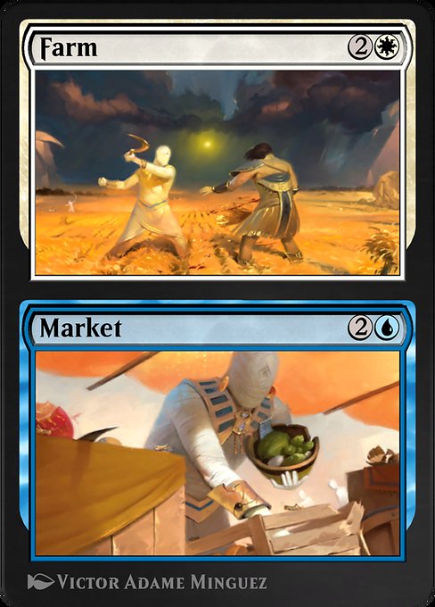 Farm // Market highlighted card art