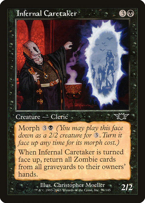 Infernal Caretaker highlighted card art
