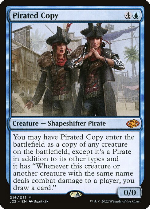 Pirated Copy highlighted card art