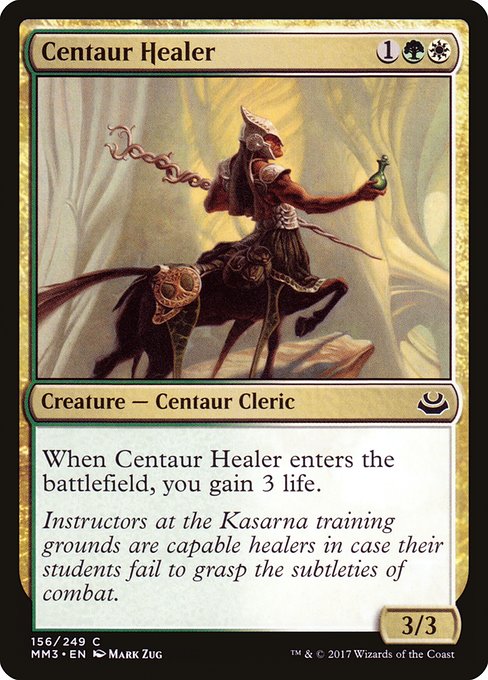 Centaur Healer from Modern Masters 2017