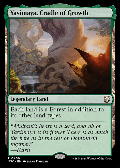 Yavimaya, Cradle of Growth from Modern Horizons 3 Commander