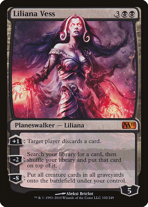 Liliana Vess from Magic 2011