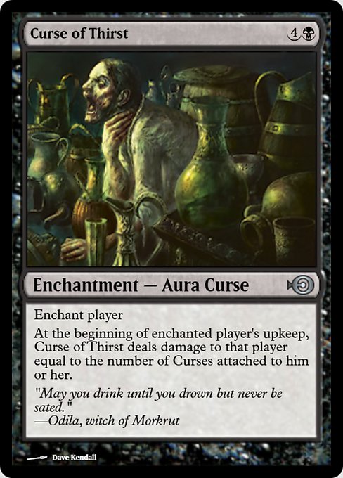 Curse of Thirst highlighted card art