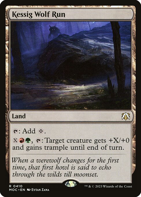 Kessig Wolf Run from March of the Machine Commander