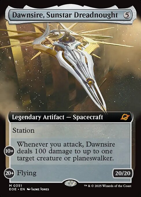Dawnsire, Sunstar Dreadnought from Edge of Eternities