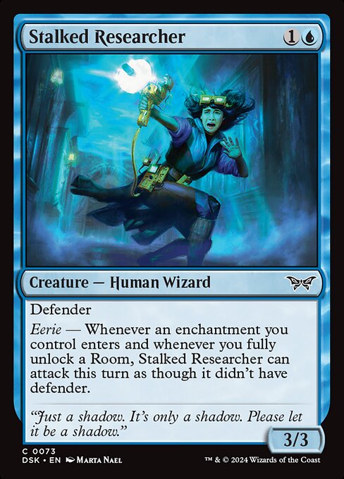 Stalked Researcher highlighted card art