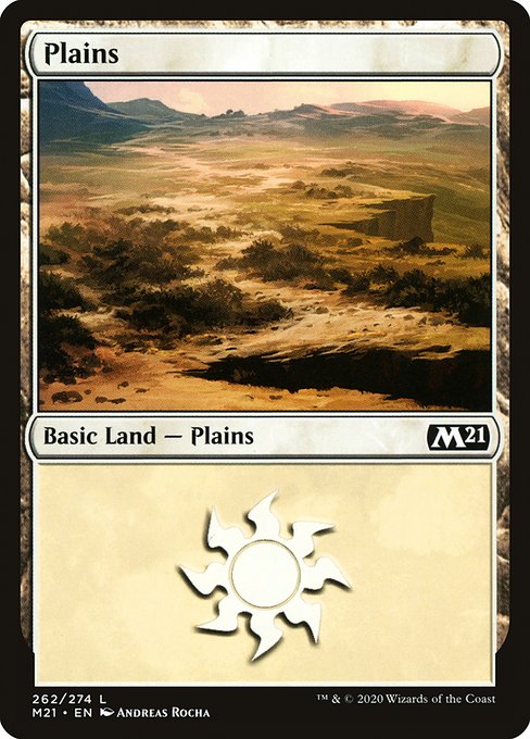 Plains from Core Set 2021
