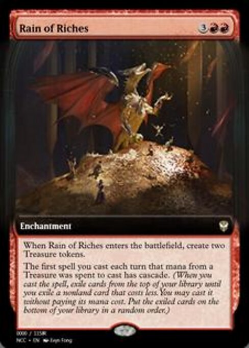 Rain of Riches highlighted card art