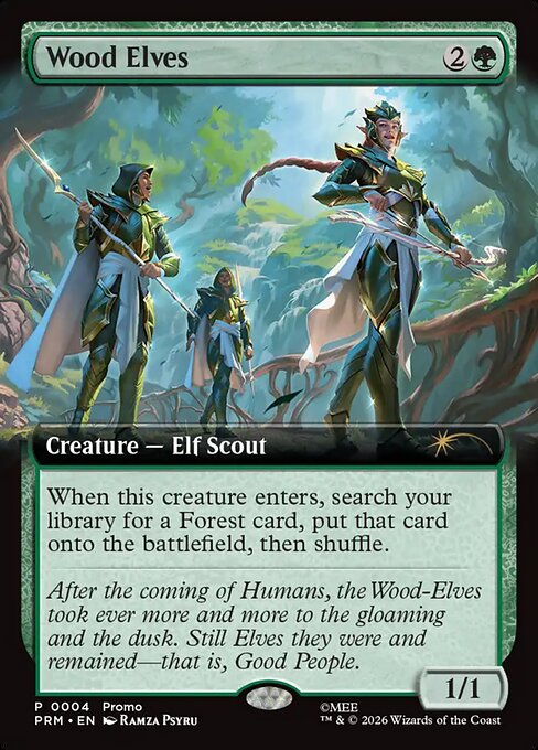 Wood Elves from Wizards Play Network 2026