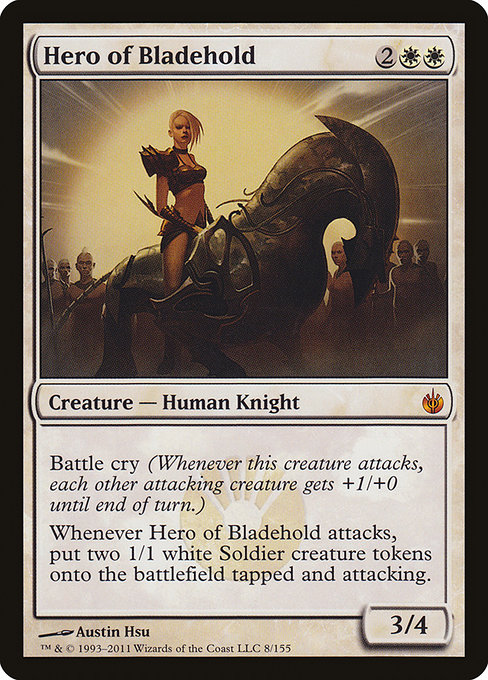 Hero of Bladehold from Mirrodin Besieged