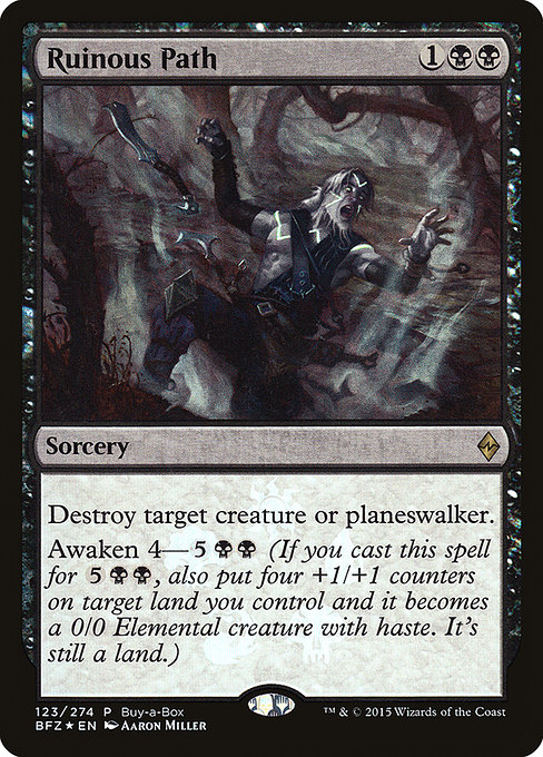 Ruinous Path from Battle for Zendikar Promos