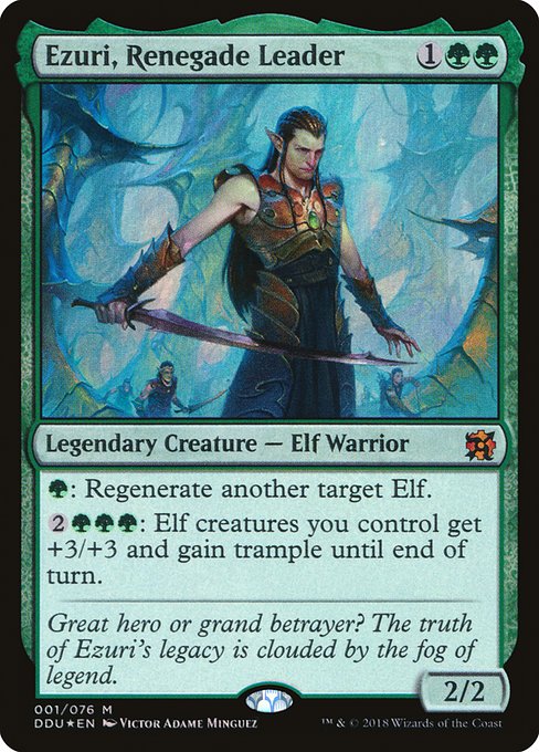 Ezuri, Renegade Leader from Duel Decks: Elves vs. Inventors